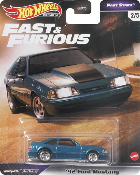 Hot Wheels Fast And Furious 92 Ford Mustang Buy Online In United Arab