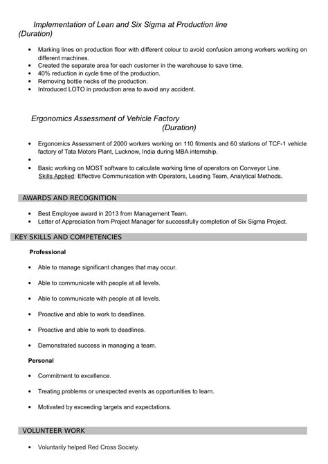 Resume format in word format for all types of jobs. Resume Templates For MBA Freshers - Download Free