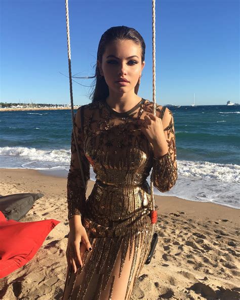 Of The Most Extra Instagram Posts From Models In Cannes Thylane Blondeau Nice Dresses