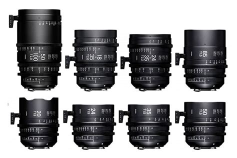 Rokinon cine ds 6 lens kit with canon ef mount. Sigma Announces E-Mount Cine Lenses