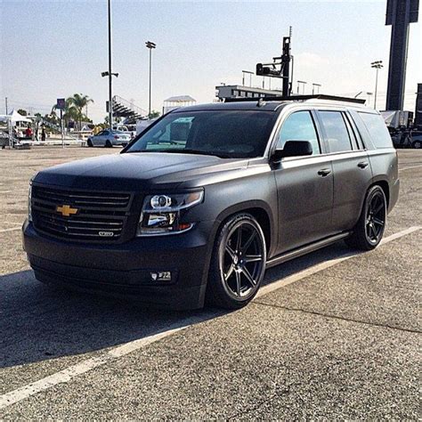 The All New Tahoe Preppin For Sema With Accuair Tylermcquarrie