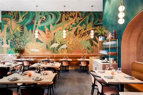 5 design ideas we re stealing from this glamorous restaurant in l a architectural digest