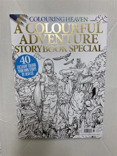 Colouring Heaven A Colourful Adventure Storybook Special Issue 76