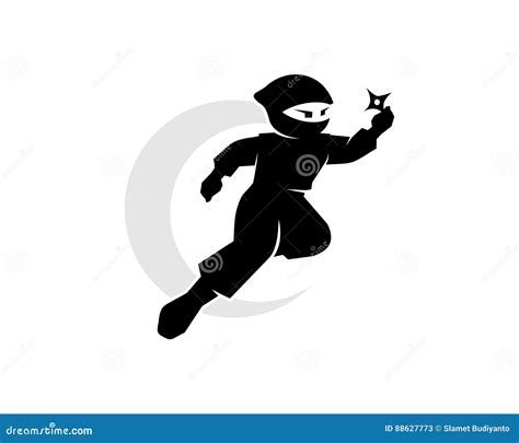 Ninja Stock Vector Illustration Of Creative Person 88627773