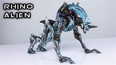 Neca Rhino Alien Blue Version Xenomorph Action Figure Review Youtube