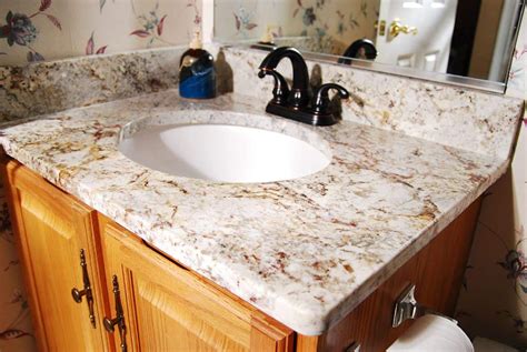 All bathroom vanity tops can be shipped to you at home. 12 Genius Ideas How to Improve Granite Countertops ...