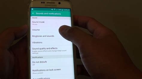 Samsung Galaxy S6 Edge How To Change Phone Ringtone To Sound Vibrate