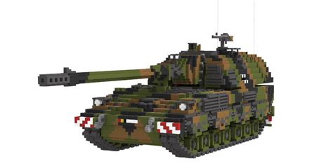 Pzh 2000 Self Propelled Howitzer Minecraft Map