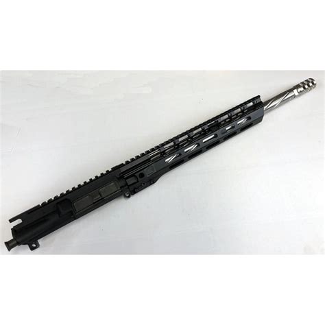 Ard Ar15 Spiral Fluted Stainless Bull Barrel Complete Upper 16 P141