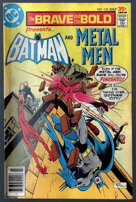 Brave And The Bold 1955 135 Vgfn 50 Batman And Metal Men Aparo Art