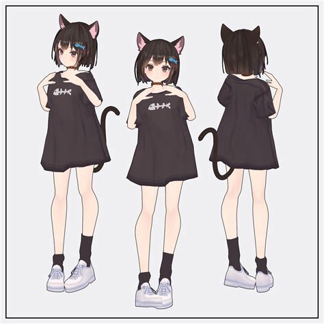 Vrchat Cute Anime Girl Character By Xtrafurry On Deviantart