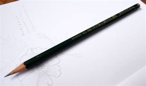 A Penchant For Paper Pencil Review Faber Castell Castell 9000 4h