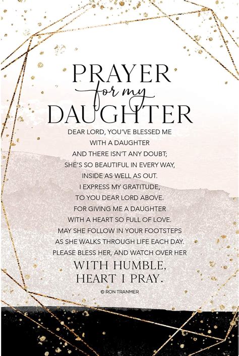 10 Encouraging Prayers For Your Daughter With Free Printable Mobile