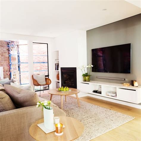 Install slim storage on the tv wall to give it a smart, modern and organised look. The 25+ best Tv feature wall ideas on Pinterest | Living ...
