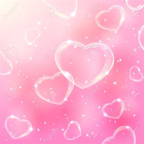 Pink Heart Bubbles Pink Heart Background Valentines Wallpaper Iphone