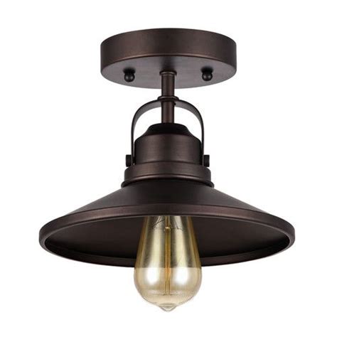 360 lighting rustic farmhouse ceiling light semi flush mount fixtures set of 2 bronze burlap fabric drum bedroom kitchen hallway 360 lighting 4.5 out of 5 stars with 2 ratings Bouvet 1-Light Semi-Flush Mount | Semi flush ceiling ...