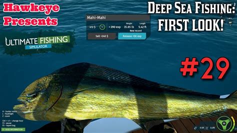 Ultimate Fishing Simulator 29 Deep Sea Fishing First Look Youtube