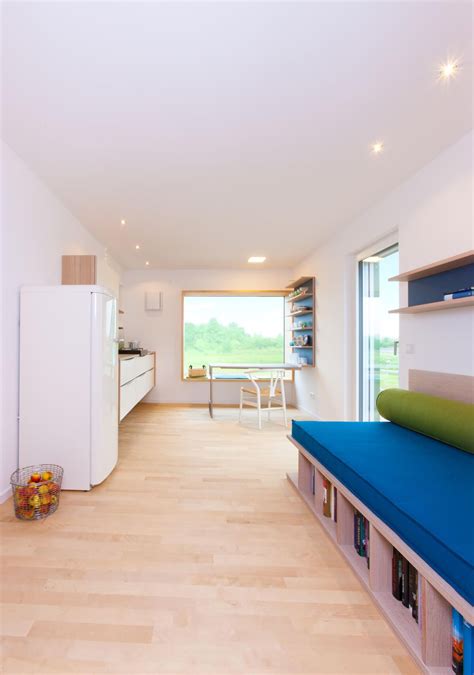 Aktuelle baufritz haus baustelle bei frankfurt. Wohnzimmer klein mit Küche - Inneneinrichtung Anbaumodul ...