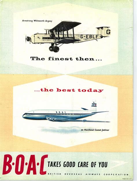 Flights Of Fancy Vintage British Airways Posters Capture The Golden Age Of Flying Vintage