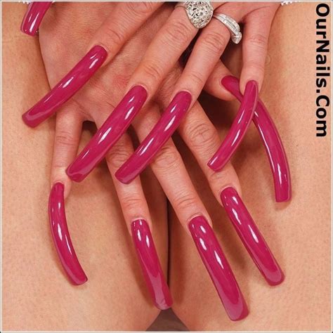 Sexy Long Long Red Nails Long Fingernails Long Acrylic Nails Fabulous Nails Gorgeous Nails