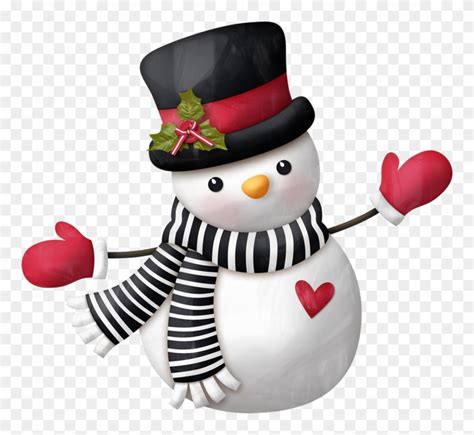 Christmas Snowman Clip Art Muñeco De Nieve Png Transparent Png