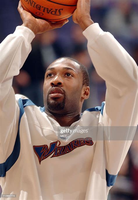 The Washington Wizards Gilbert Arenas Is Shown Before A Game Against News Photo Getty Images
