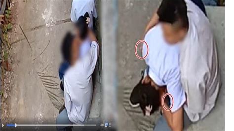 viral video siswa sma dan siswi smp ciuman perhatikan tangan si pria hingga buat wanita