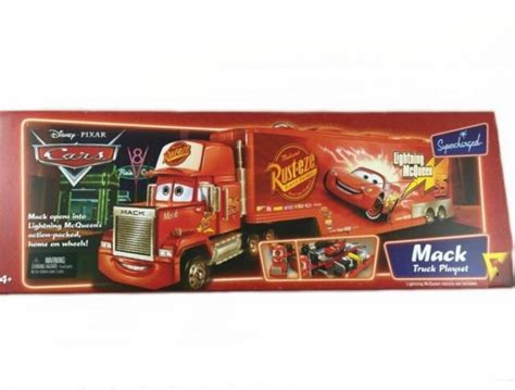 Disney Pixar Supercharged Cars Mack Truck Playset New 2006 Mattel Ebay