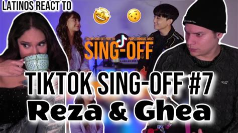 Latinos React To SING OFF TIKTOK SONGS PART 7 Purple Raincoat Vs Ghea