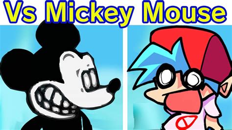 Friday Night Funkin Vs Mickey Mouse Domingo En La Noche Sunday