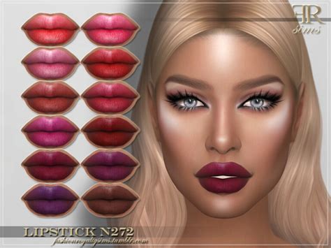Frs Lipstick N272 By Fashionroyaltysims At Tsr Sims 4 Updates