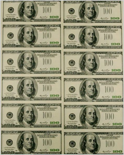 Printable Money Template 321874 Best S Of Printable Fake Money Bills
