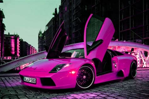 Pink Lamborghini Hot Pink Cars Girly Car Dream Cars