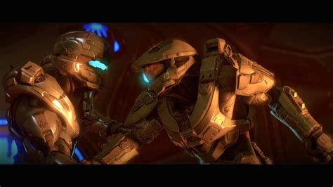 Best Scene In Halo 5 Master Chief Vs Spartan Locke Halo 5 Guardians