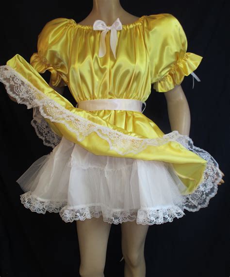 Sissy Party Dresses Yellow Fashion Dresses