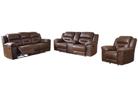 Stoneland Reclining Loveseat With Console