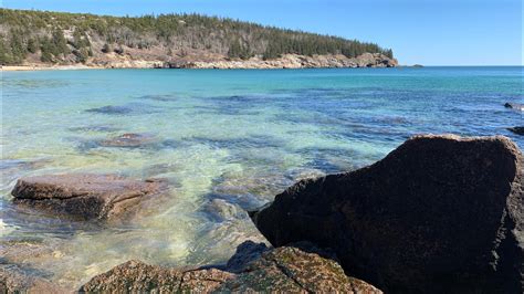 Sights And Sounds Of Acadias Sand Beach Acadia National Park 4k