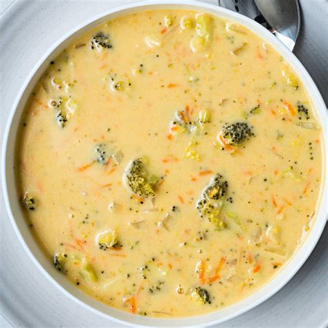 Crockpot Broccoli Cheddar Soup Life Love And Good Food