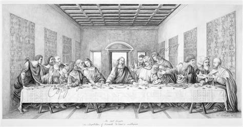 The Last Supper Drawing Picture Drawing Skill