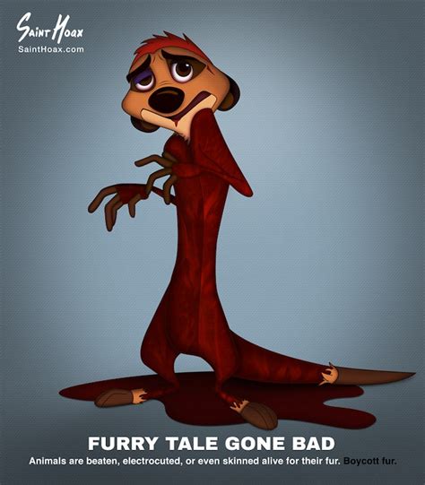 Saint Hoaxs Furry Tale Gone Bad Campaign Against The Fur Industry Is