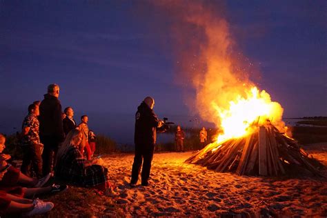 Celebrating Summer At Estonias Ancient Bonfire Festival