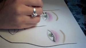 Making A Makeup Face Chart Youtube