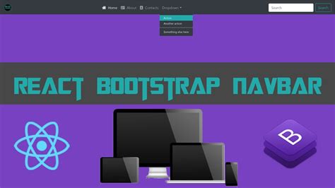 Create A Bootstrap Navbar In Reactjs Bootstrap Navbar Images Images