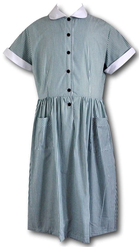Traditional School Uniform Candy Stripe And Gingham Summer Dresses
