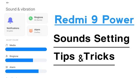 Redmi Power Sounds Tips Tricks Sounds Setting Kaise Kare Redmi Power Me Youtube