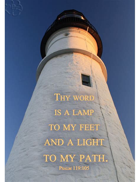 Lighthouse Scripture Art Aftcra