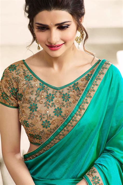 Prachi Desai Designer Saree Saree Blouse Neck Designs Designer Saree