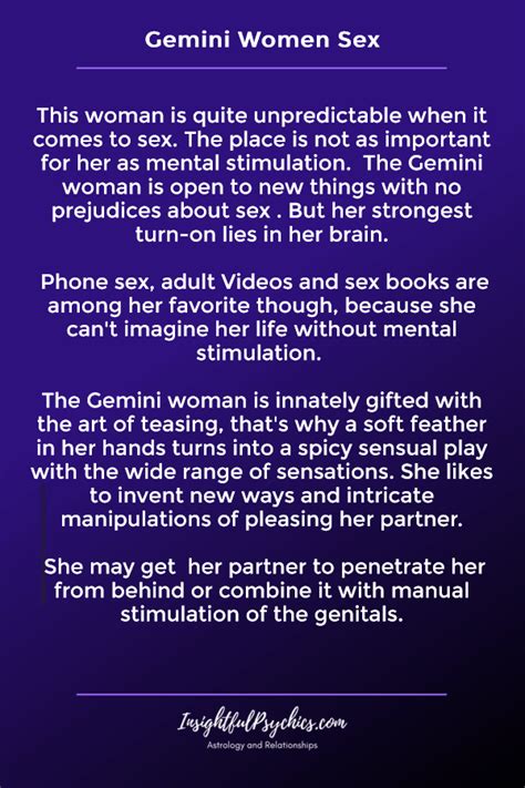 Gemini Woman Her Traits Love And Sex