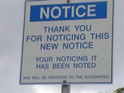 20 Of The Most Pointless Signs Ever Created