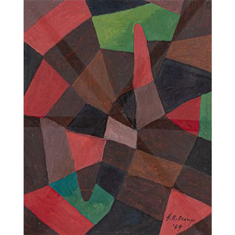 Hernando Ocampo Untitled Abstract 1969 Mutualart